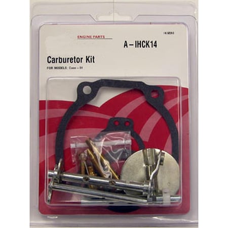 Aftermarket Fits International HaresterK14 New Complete Carburetor Kit Fits Case-IH Tractor IHCK14